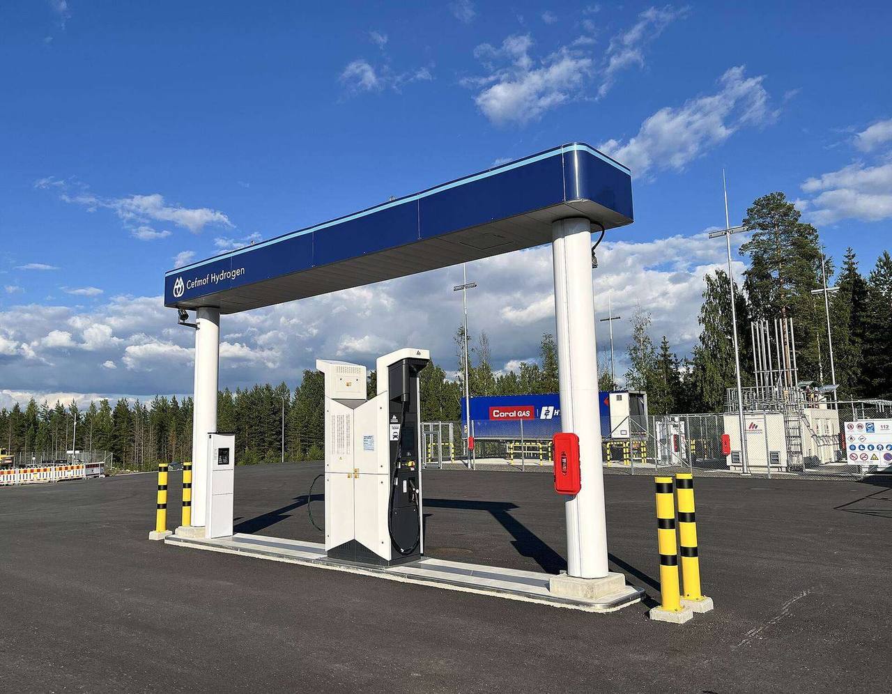Hydrogen refueling station in Jyväskylä, Finland