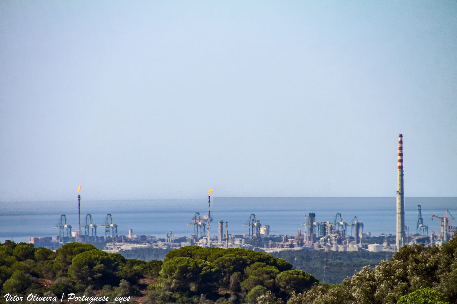 The Sines refinery and industrial complex in Portugal, where Galp's GalpH2Park hydrogen plant is being built