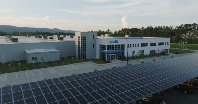 Qcells solar module manufacturing plant in Dalton for the perovskite solar manufacturers article