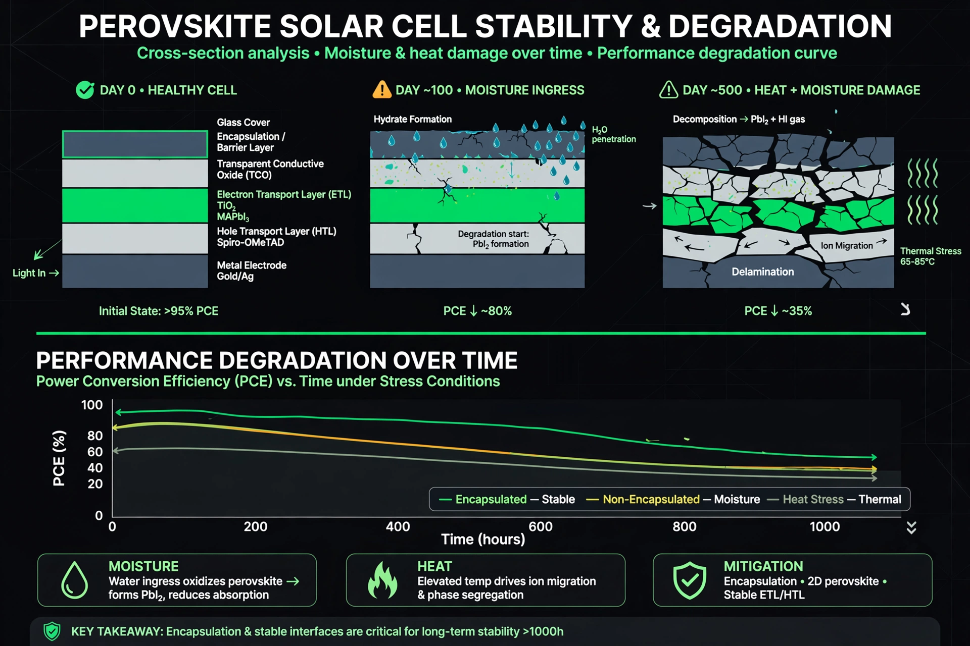 Perovskite Solar Cell Stability: The Durability Problem Holding Back Commercialization